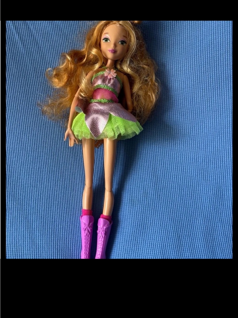 Winx club Flora Believix fairy doll shoes outfit clothes 2012 jakks no wings